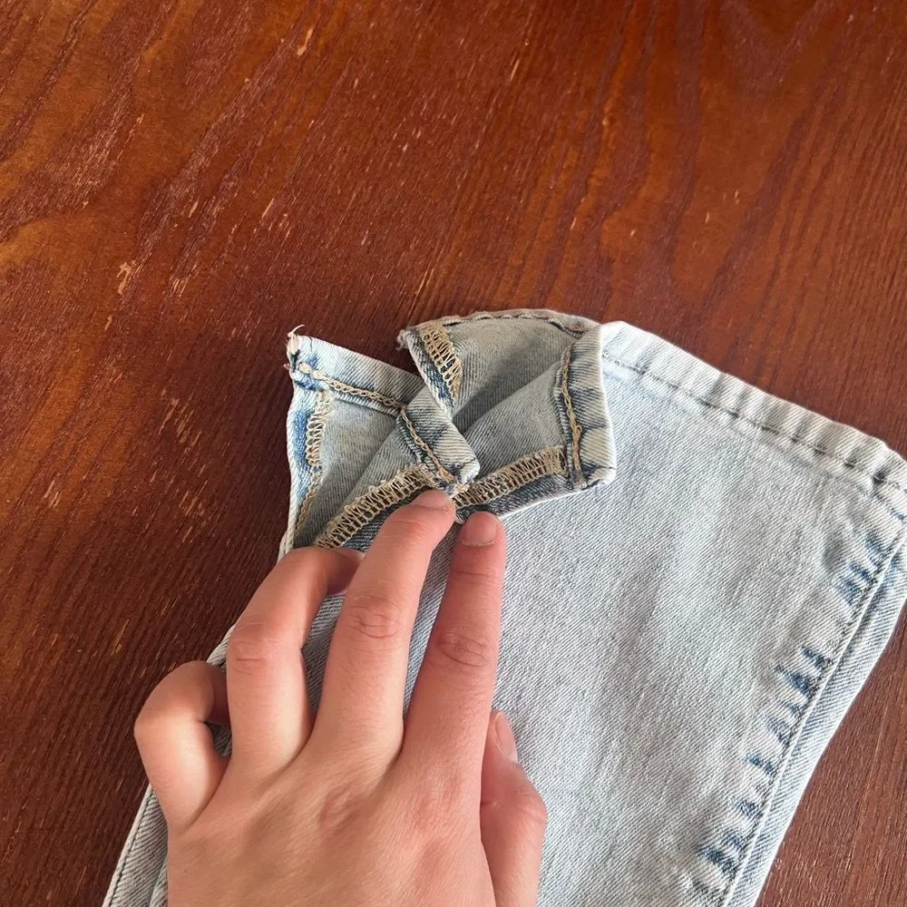 Gap Toddler Girl Casual Cute Lightwash High Waist Denim 70s Flare Pants 5T